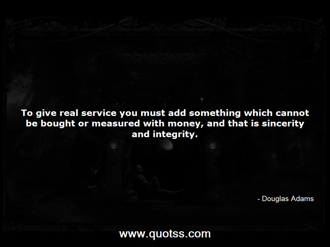 Douglas Adams Quote on Quotss