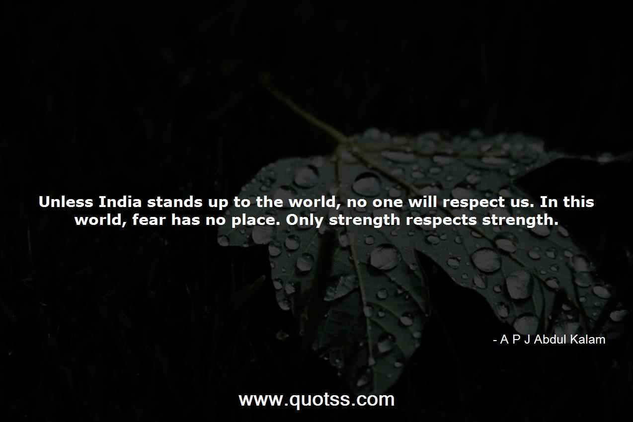 A P J Abdul Kalam Quote on Quotss
