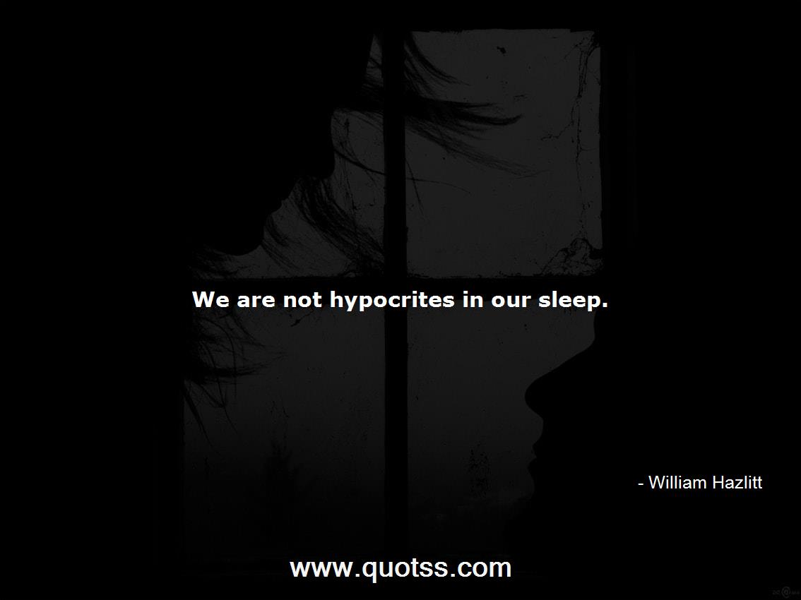 William Hazlitt Quote on Quotss