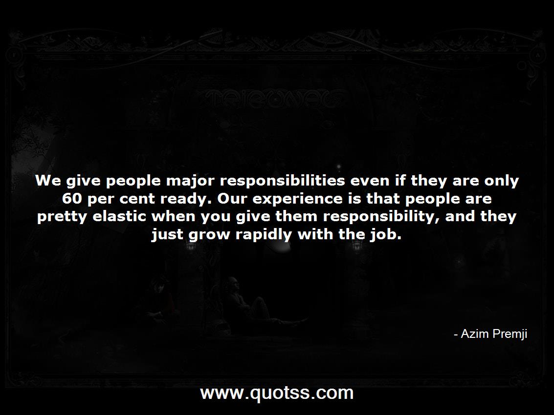 Azim Premji Quote on Quotss