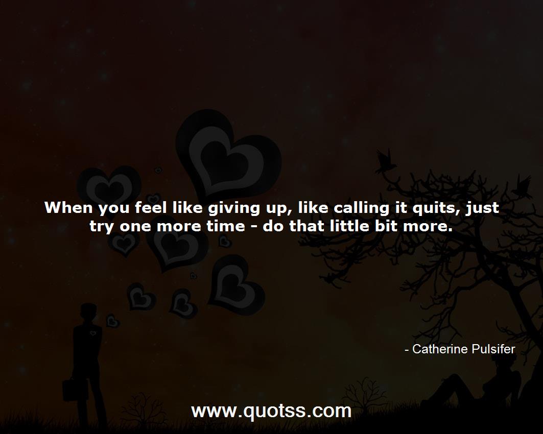 Catherine Pulsifer Quote on Quotss