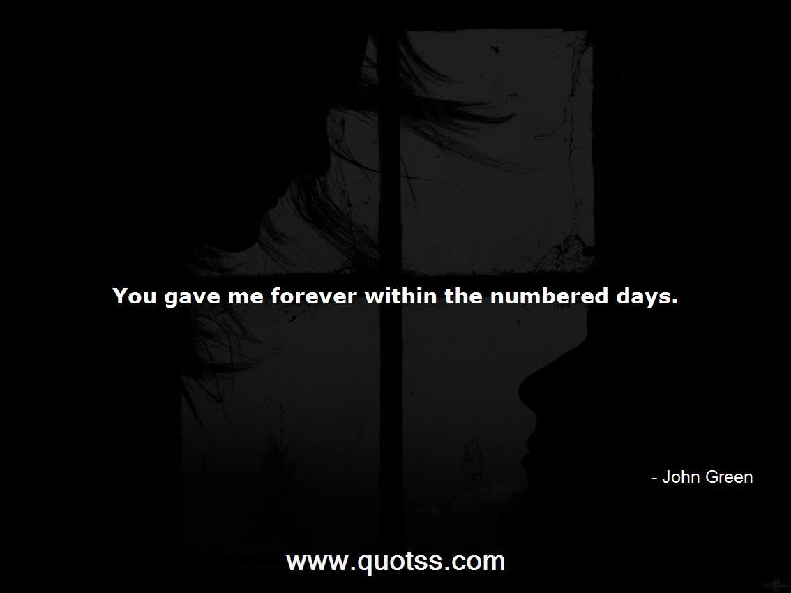 John Green Quote on Quotss
